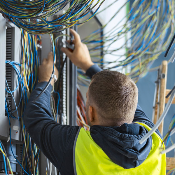 commercial wiring project