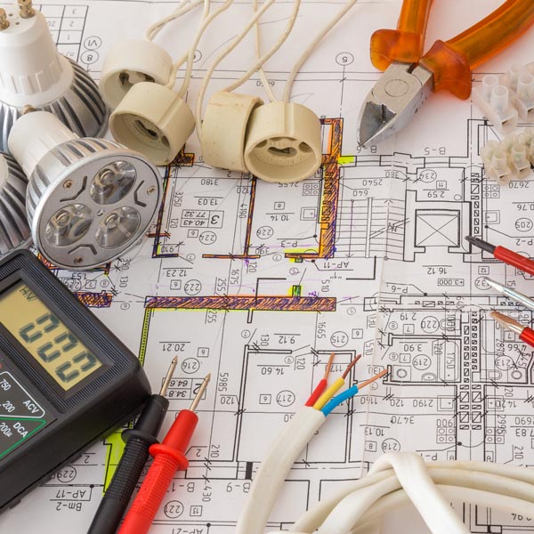house electrical blueprint